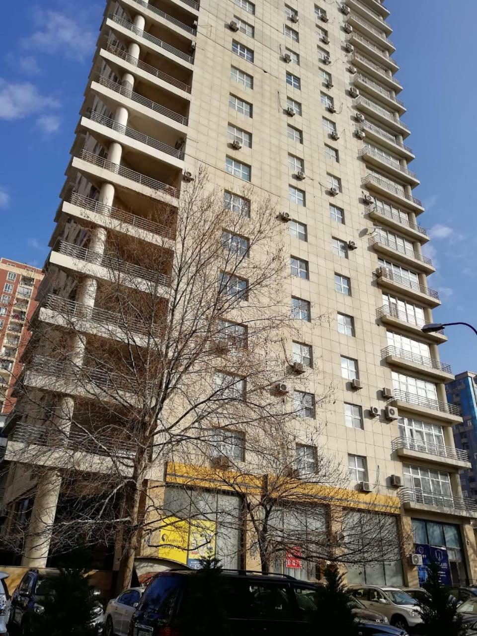Panorama Baku - 22 Floorアパートホテル エクステリア 写真