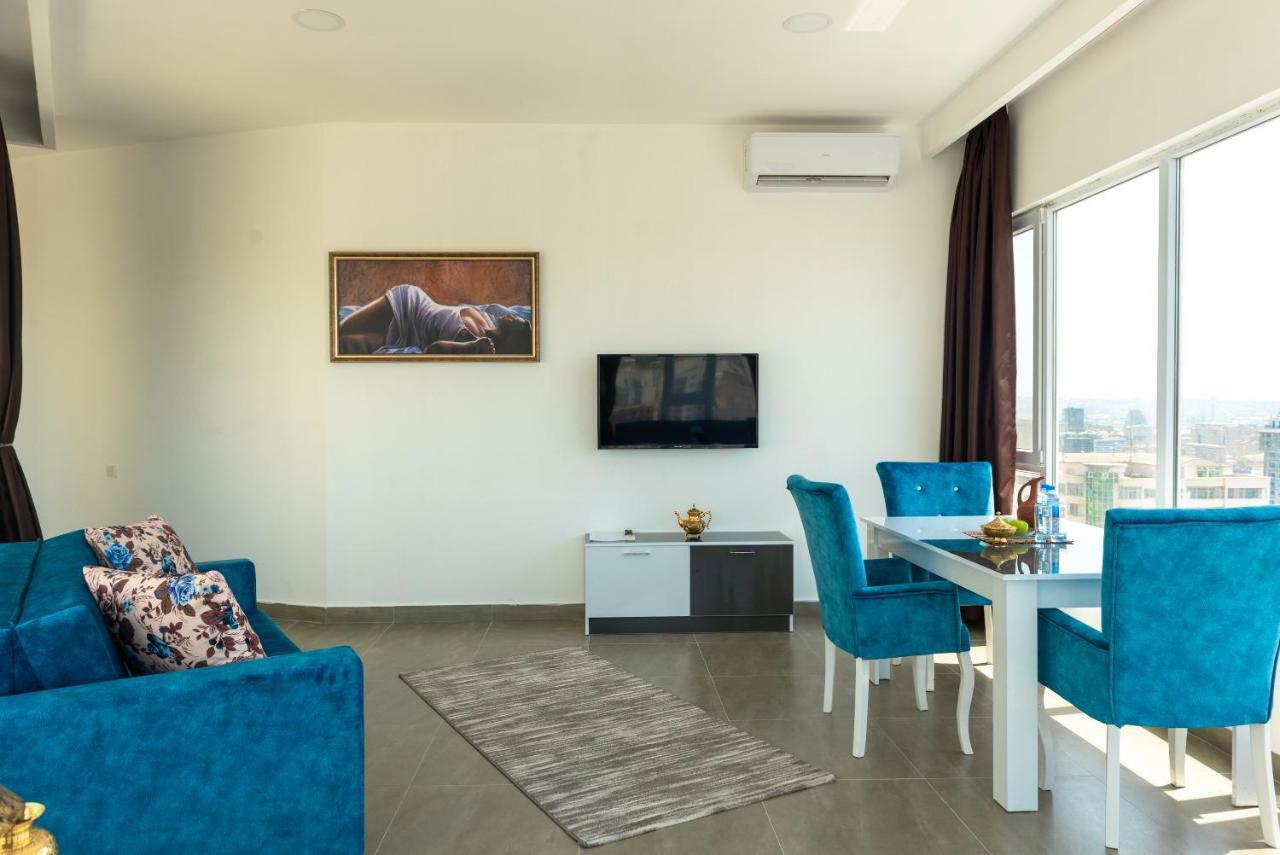 Panorama Baku - 22 Floorアパートホテル エクステリア 写真